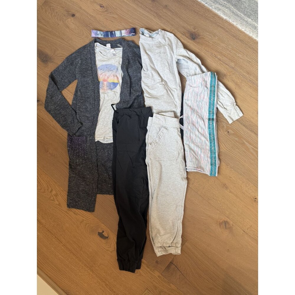 Lululemon Ivivva Girls 7-Piece Clothing Bundle
